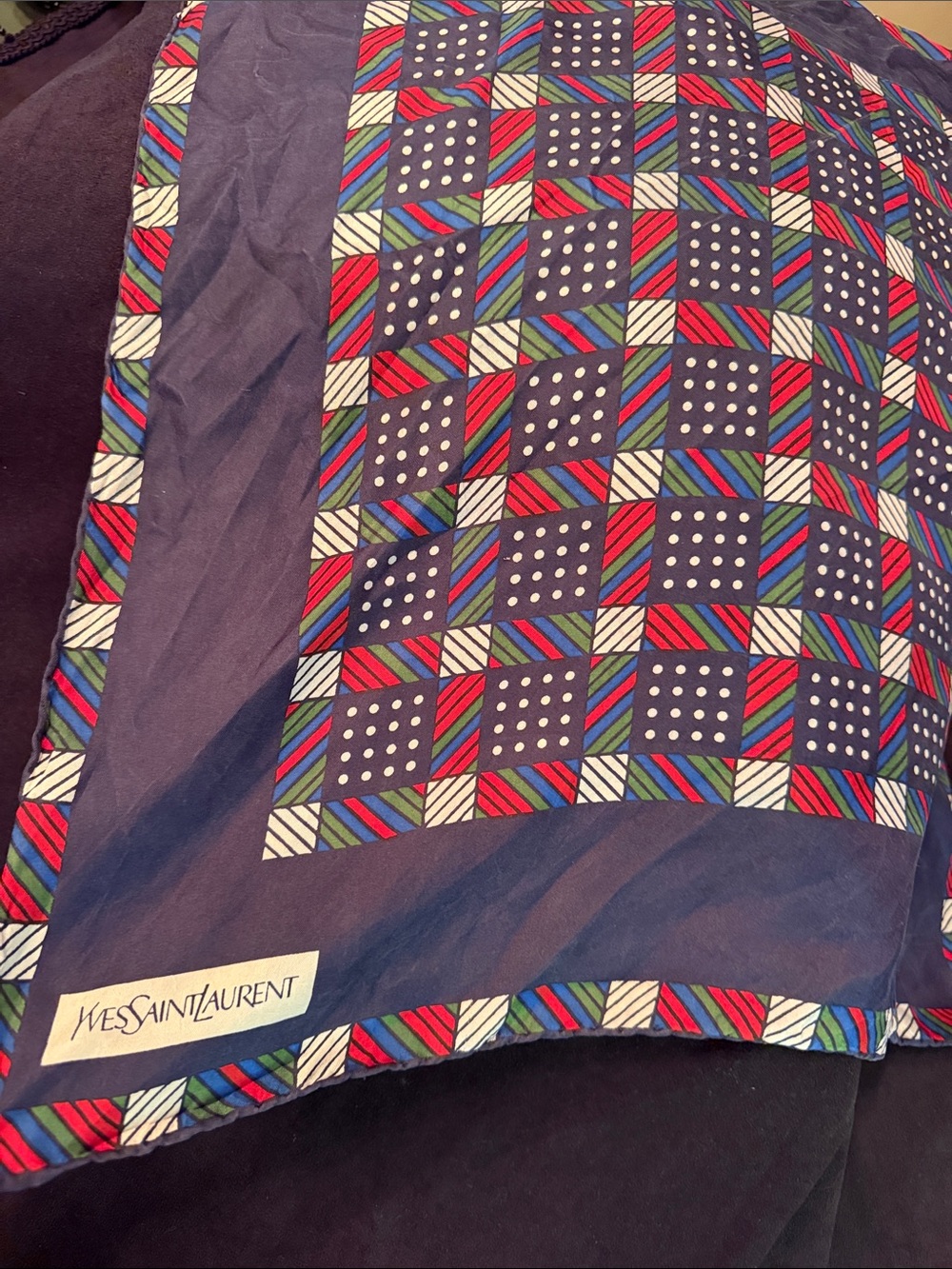 Yves saint laurent vintage scarf